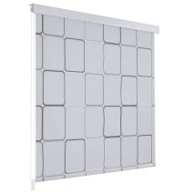 Κουρτίνα Μπάνιου Ρολό Σχέδιο Τετράγωνα 80 x 240 εκ. 