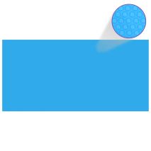 Κάλυμμα Πισίνας Ορθογώνιο Μπλε 450 x 220 εκ. από Πολυαιθυλένιο