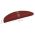 Πατάκια Σκάλας Αυτοκόλ. 5 τεμ. Κόκκινα 56x17x3 εκ. Βελονιασμένα