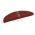 Πατάκια Σκάλας Αυτοκόλ. 5 τεμ. Κόκκινο 65x21x4 εκ. Βελονιασμένα